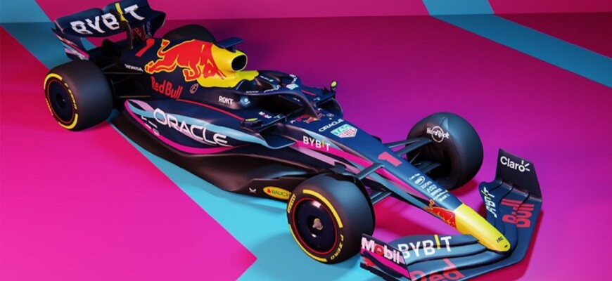 F1 – Foto: Red Bull apresenta pintura especial para GP de Miami