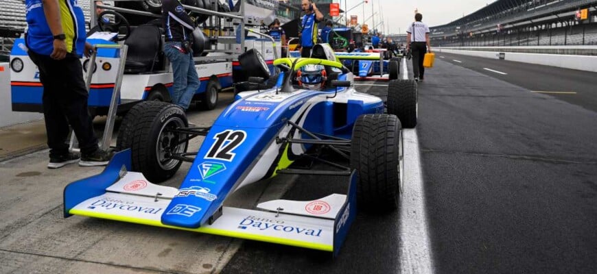 Kiko Porto mantém vice-liderança da USF Pro 2000 após rodada dupla em Indianápolis