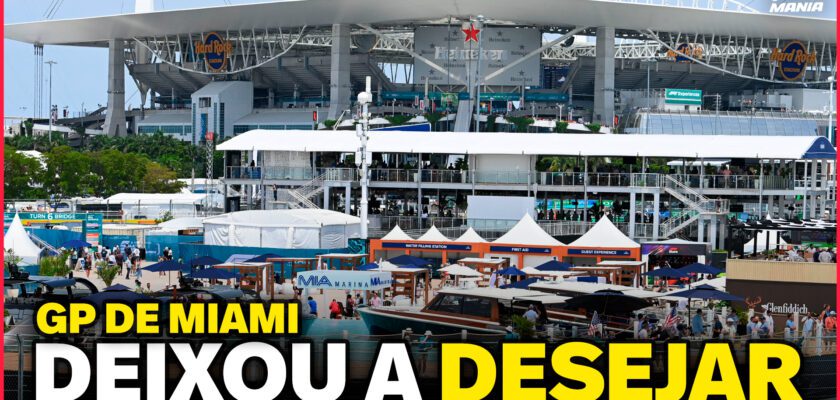 PRIMEIRA CURVA – GP de Miami da F1 prova que EUA só quer show fora da pista