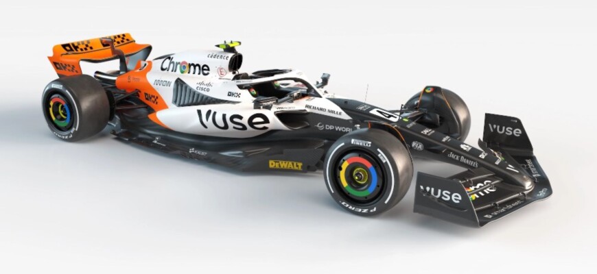 F1: McLaren apresenta pintura especial para Mônaco e Espanha