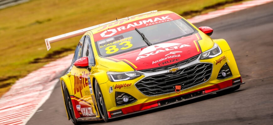 Gabriel Casagrande lidera segundo treino livre da Stock Car em Cascavel