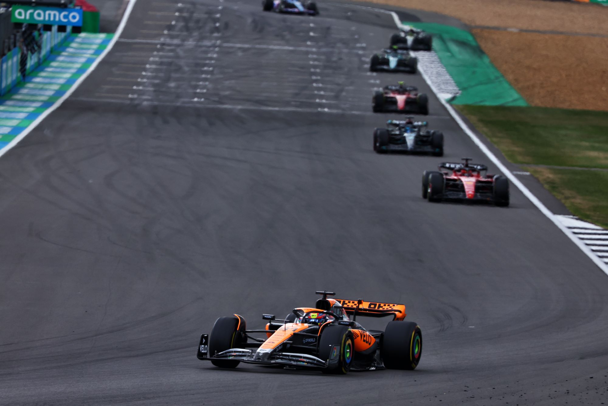F1: Equipe McLaren extremamente feliz com P2 e P4 em Silverstone