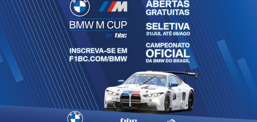 Campeonato oficial da BMW nos Esports abre inscrições para segunda edição de 2023