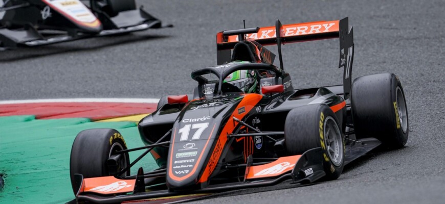 Caio Collet, Van Amersfoort Racing. FIA Formula 3 Championship, Spa-Francorchamps, Francorchamps, Belgium. 30th July 2023.