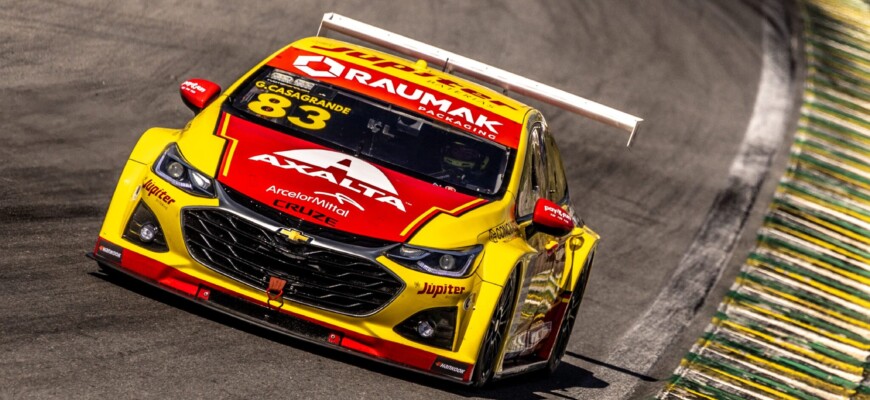 Stock Car: Gabriel Casagrande avalia sexta-feira positiva em Interlagos e espera bom resultado na classificação