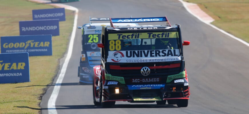 Copa Truck: Beto Monteiro larga da terceira fila em Cascavel