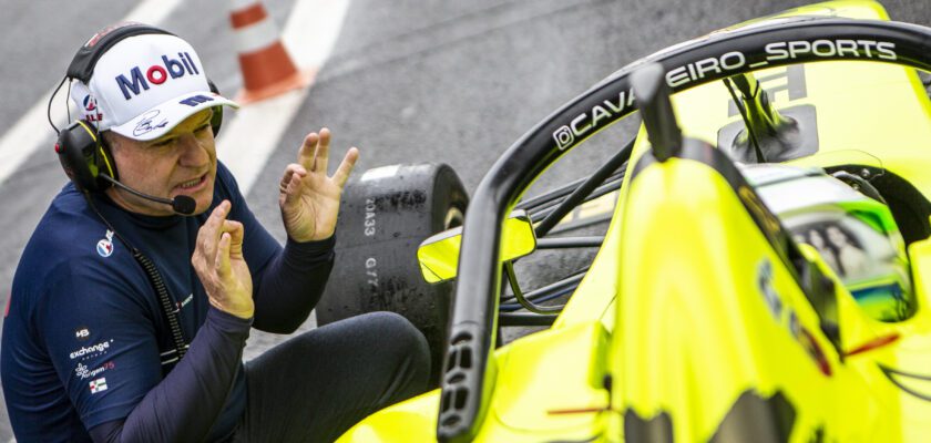 Aposta nos slicks não rende frutos, mas Fefo Barrichello destaca experiência no molhado na Fórmula 4 Brasil