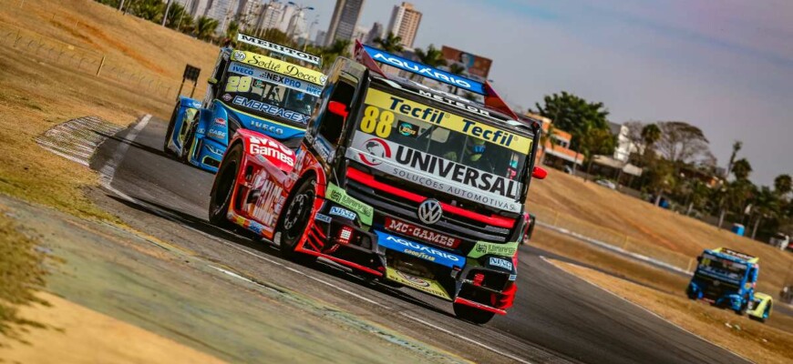 Beto Monteiro permanece no top-5 da Copa Truck após etapa de Goiânia com a Universal Soluções Automotivas