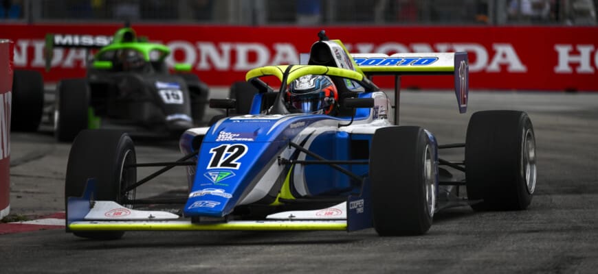 Kiko Porto finaliza final de semana sólido no Canadá e segue entre os primeiros da USF Pro 2000