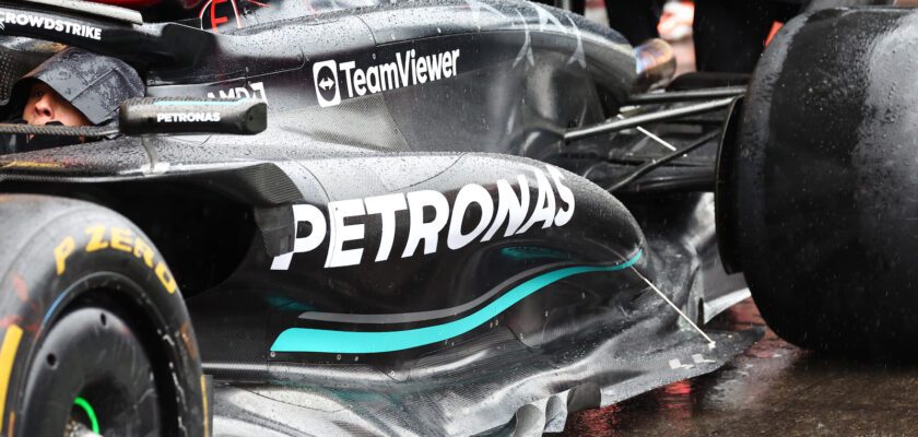 Mercedes AMG F1 W14 sidepod