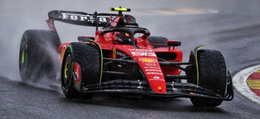 F1: Carlos Sainz cauteloso sobre a corrida de amanhã em Spa-Francorchamps