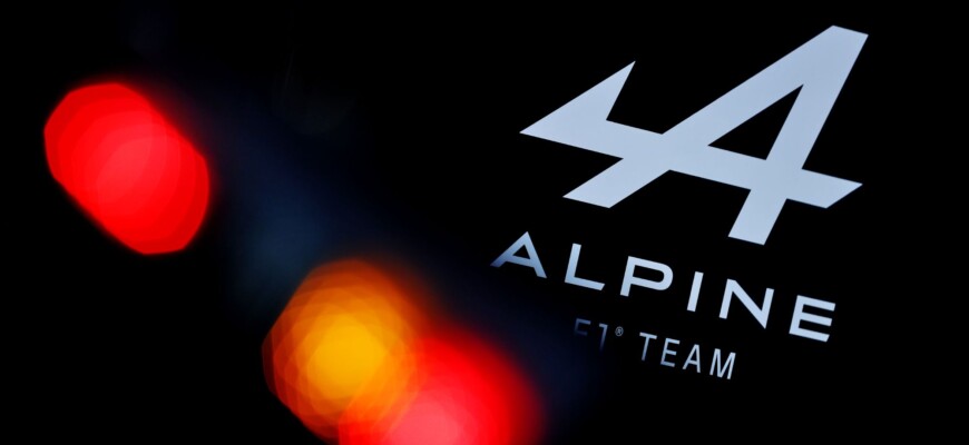 Logo Alpine F1, Fórmula 1