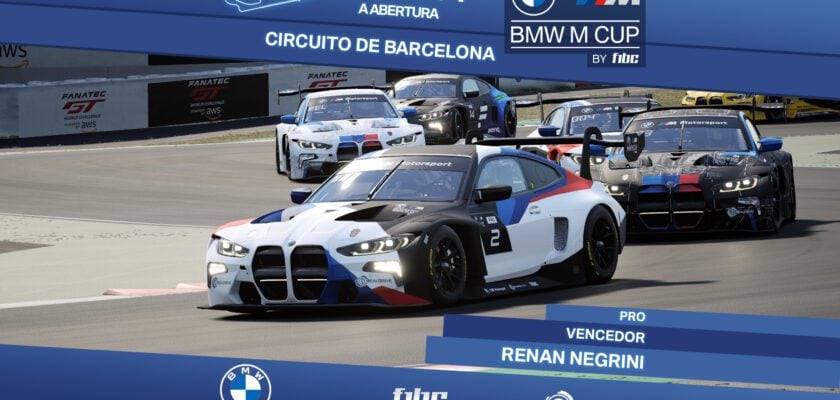 BMW M Cup by F1BC: Abertura em Barcelona tem vitória de Renan Negrini