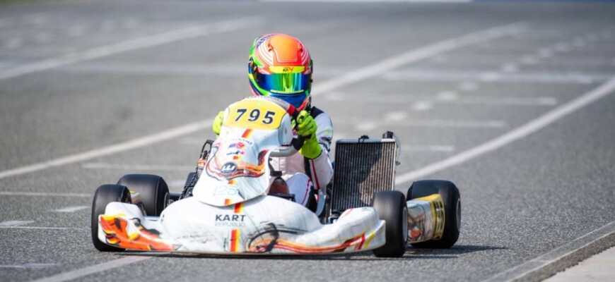 Kart: Enzo Vidmontiene mira vitória no SKUSA Supernationals em Las Vegas