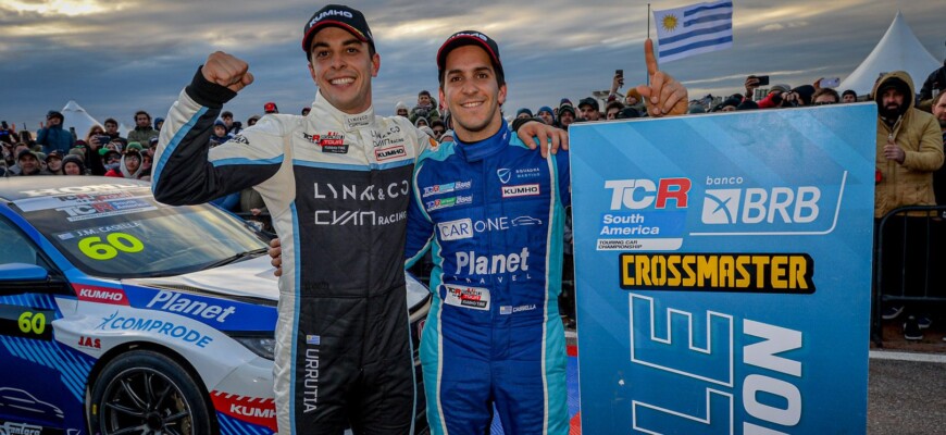 TCR: Uruguaios, Juan Manuel Casella e Santi Urrutia comemoram pole positions em casa