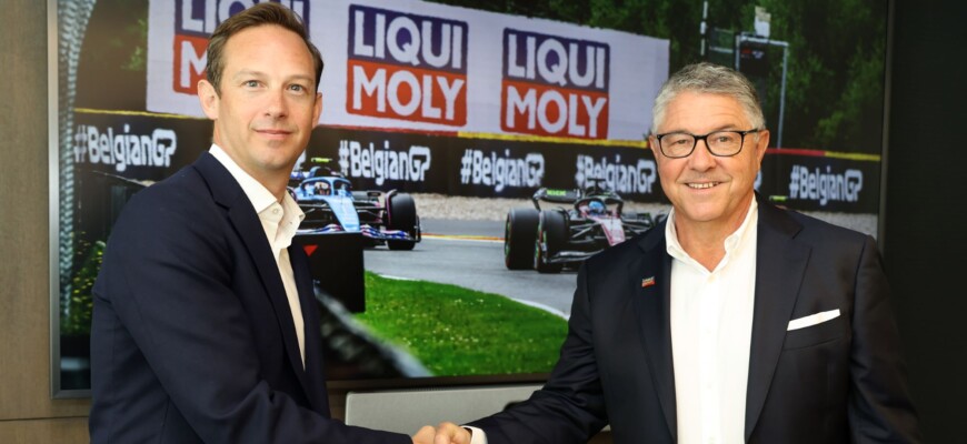 Liqui Moly estende parceria plurianual com a Formula 1, reforçando laços com o esporte