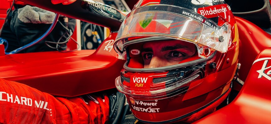 F1: Sainz tem indisposição física e preocupa a Ferrari