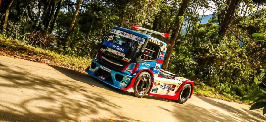 Iveco Usual Racing encara subida de montanha com Djalma Pivetta, Wellington Cirino e Danilo Dirani, em Brotas