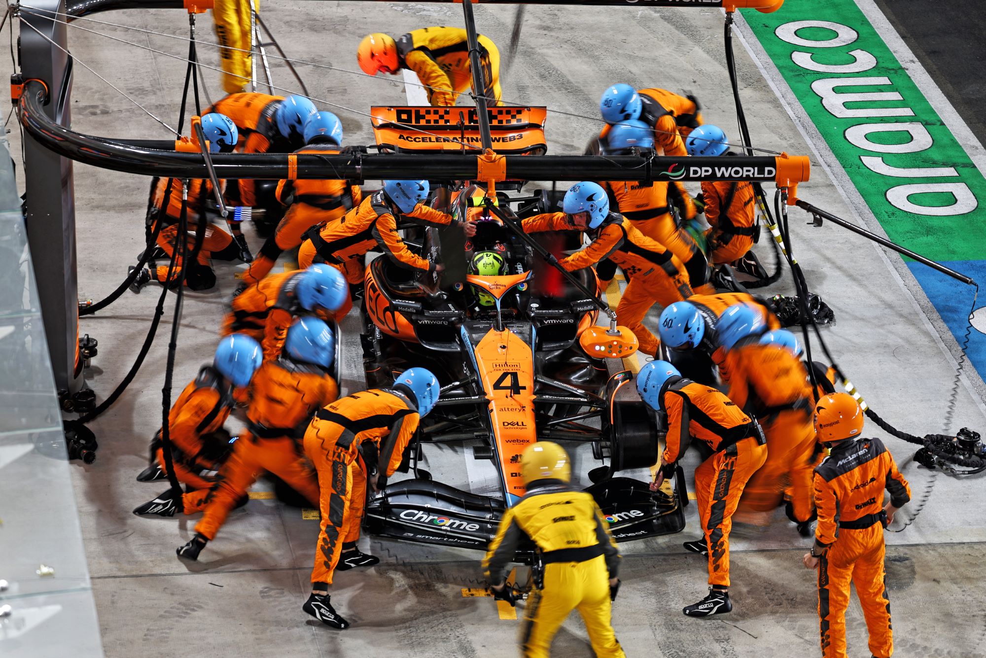 F1: Guinness certifica McLaren com pit stop mais rápido de 1.80 segundos