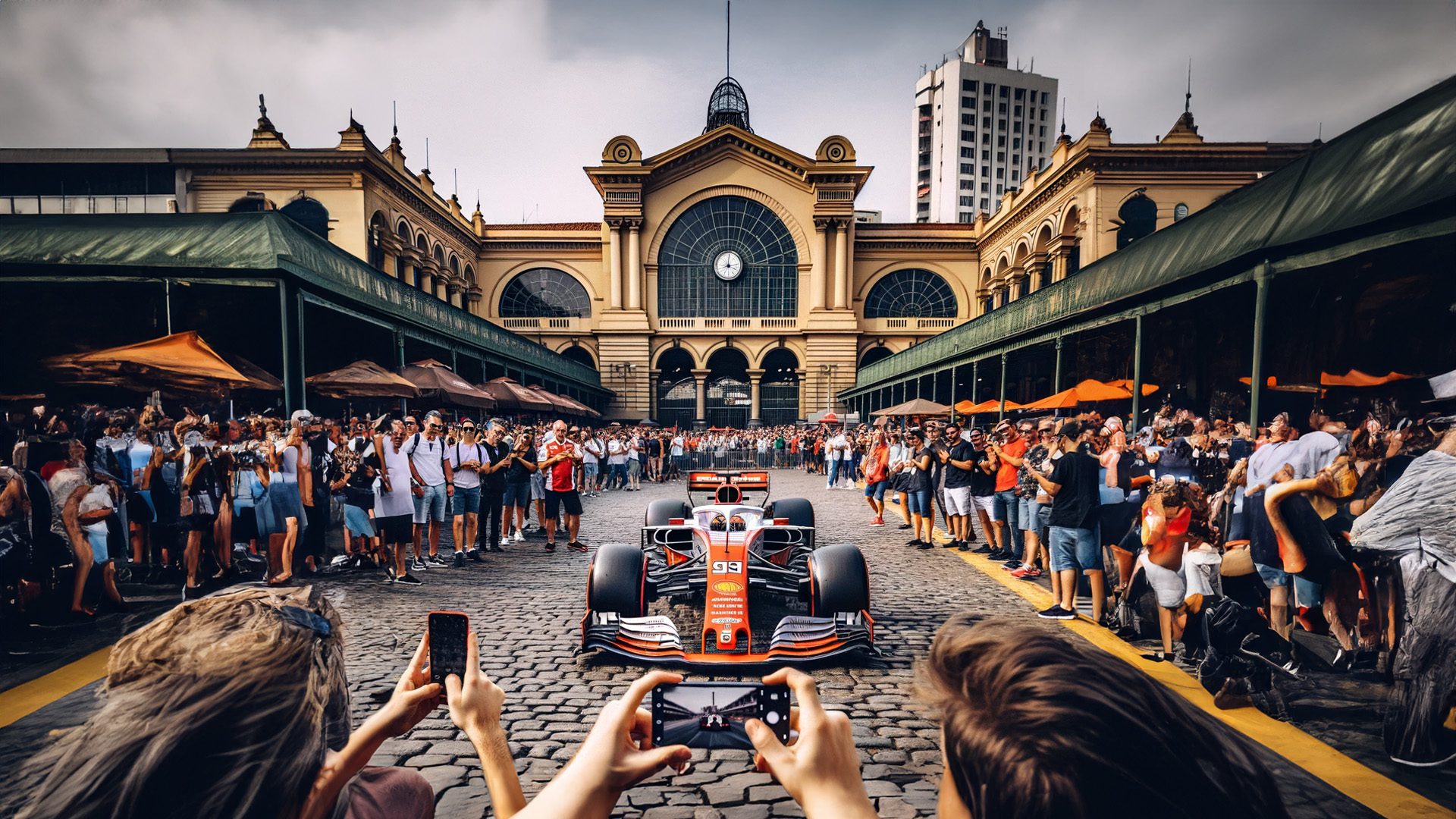 F1: E se a Fórmula 1 corresse nos pontos turísticos de São Paulo? Veja as imagens