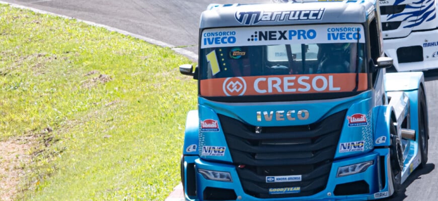 Wellington Cirino leva Iveco Usual Racing ao pódio da Copa Truck em Tarumã