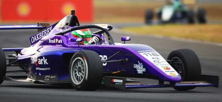 OAKBERRY Bassani F4 disputa preliminar da Fórmula 1 em Interlagos de olho no título da F4 Brasil