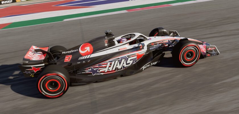 Haas, pintura especial, GP dos Estados Unidos