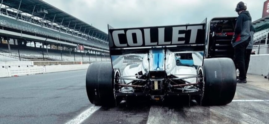 Caio Collet termina dia de testes na Indycar NXT na quinta posição em Indianápolis