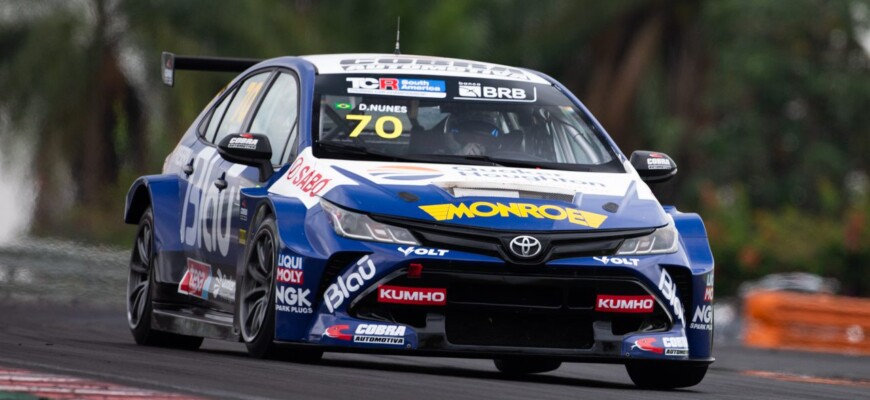 TCR Brasil: Na corrida 2 do Velocitta, Diego Nunes conquistou seu primeiro triunfo da temporada