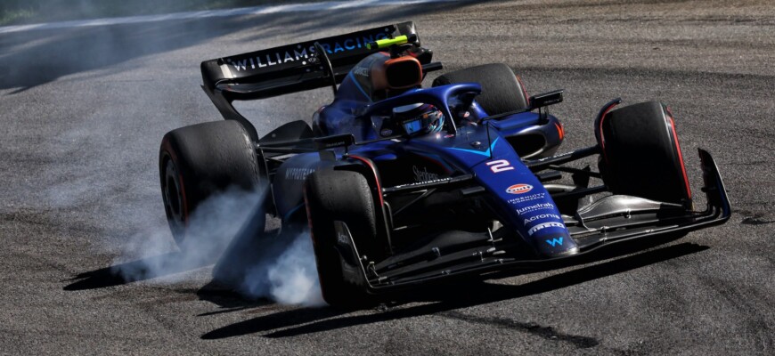 Logan Sargeant (USA) Williams Racing FW45, F1 2023, Fórmula 1, GP de São Paulo, Interlagos, Brasil