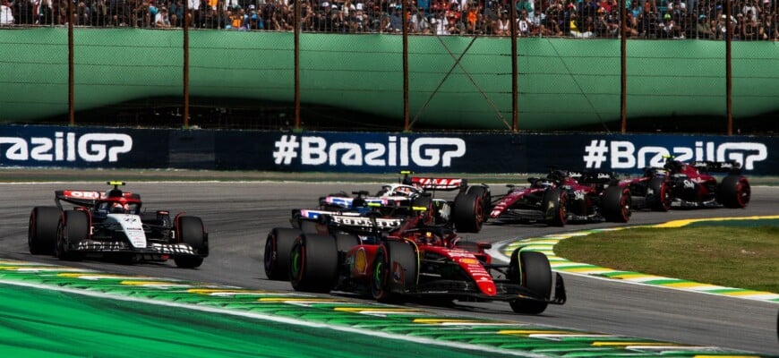 Carlos Sainz Jr (ESP) Ferrari SF-23, F1 2023, Fórmula 1, GP de São Paulo, Interlagos, Brasil