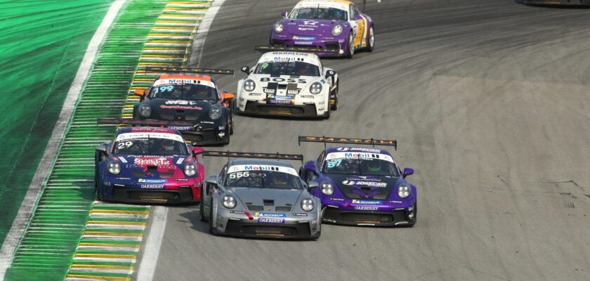 Gustavo Zanon sobe ao pódio nos 500 km da Porsche Cup em Interlagos