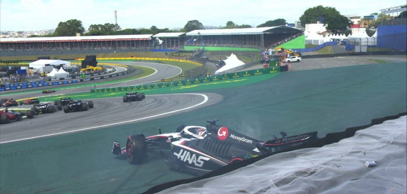 Acidente, largada, F1 2023, Fórmula 1, GP de São Paulo, Interlagos, Brasil