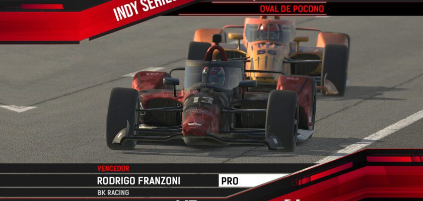 F1BC Indy Series: Rodrigo Franzoni vence em Pocono e Adriano Pinheiro é campeão