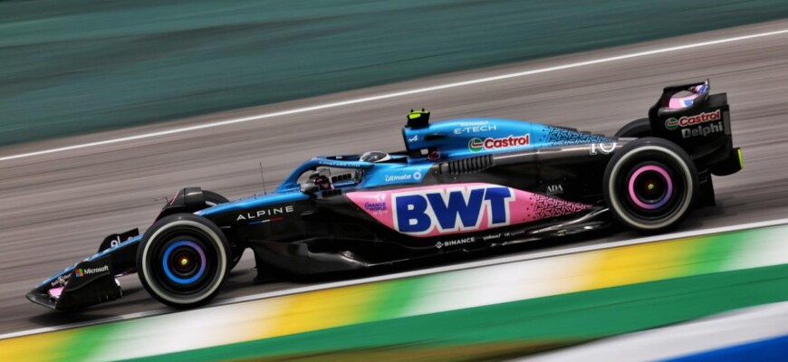 Pierre Gasly em Interlagos na F1