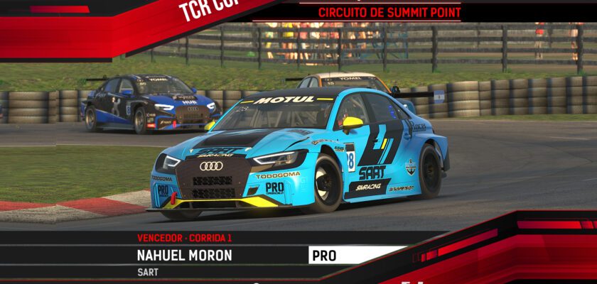 F1BC TCR Cup: Nahuel Moron e Carlos Pinto vencem em Summit Point