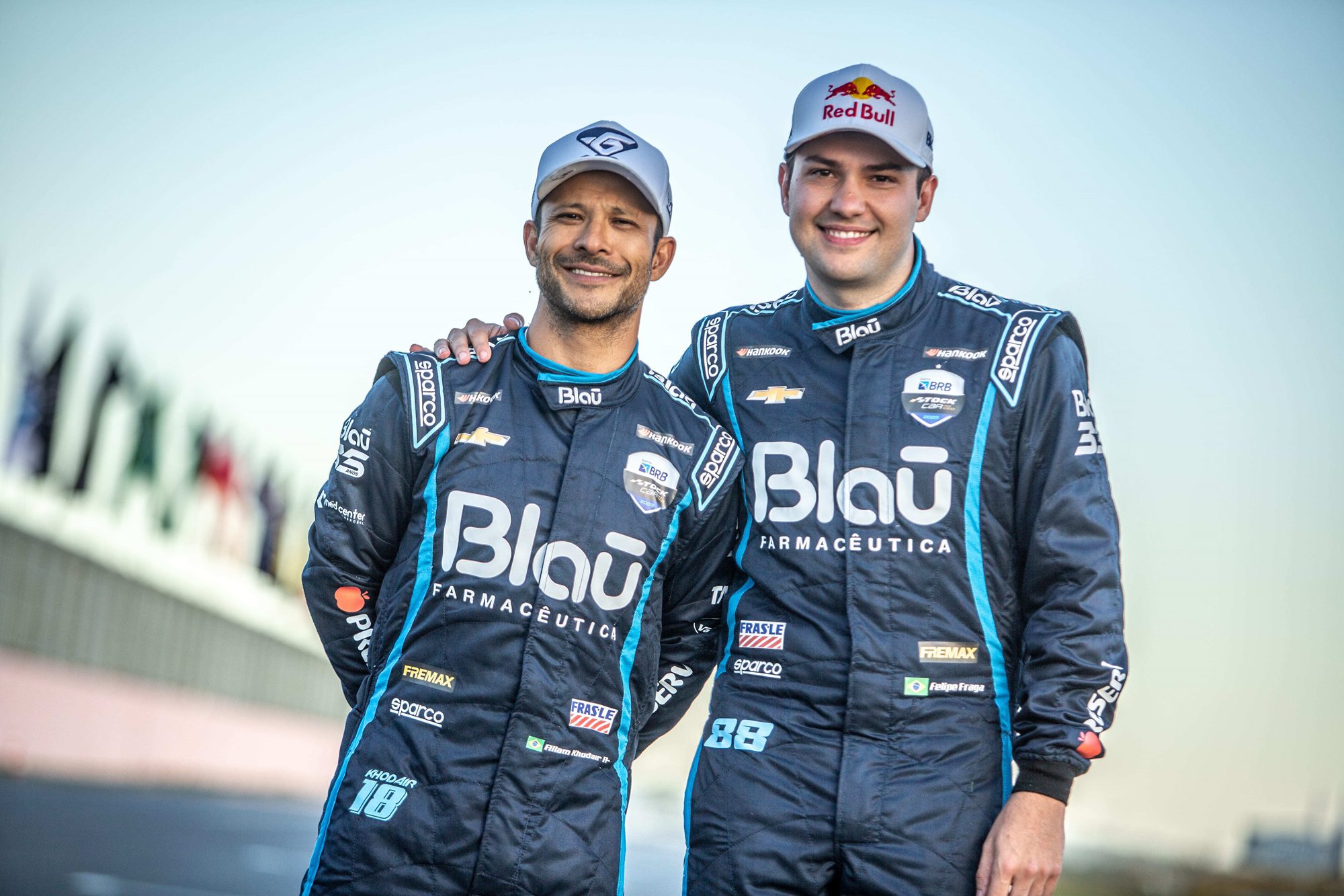 Blau Motorsport anuncia renovação de Khodair e Fraga para Stock Car 2024