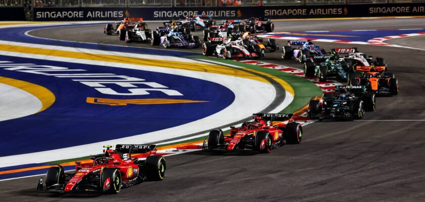 F1: Várias equipes levaram atualizações para o GP de Singapura