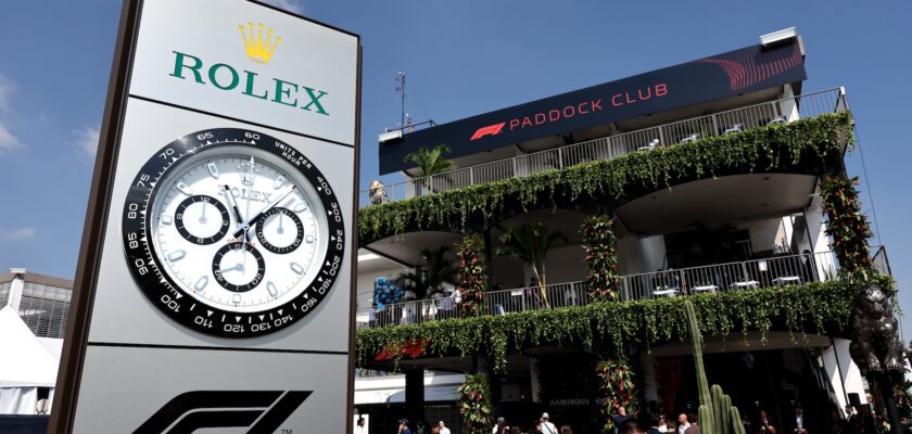 LVMH é apontada como substituta da Rolex na F1 a partir de 2025