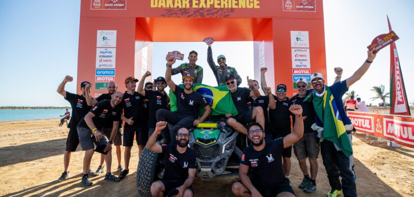 Brasil não conquista títulos, mas vai bem no Dakar