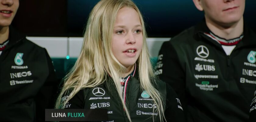 F1: Doriane Pin não é única pilota do Programa Júnior da Mercedes