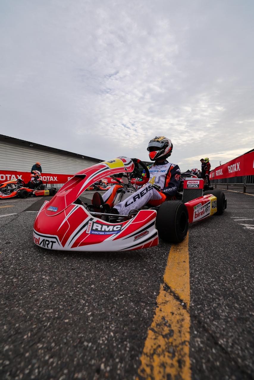 Léo Reis vence duas etapas do Rotax Max Challenge nos EUA e lidera