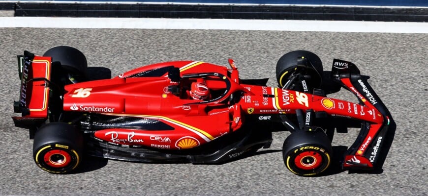 F1: Leclerc lidera manhã encerrada com bandeira vermelha em Sakhir