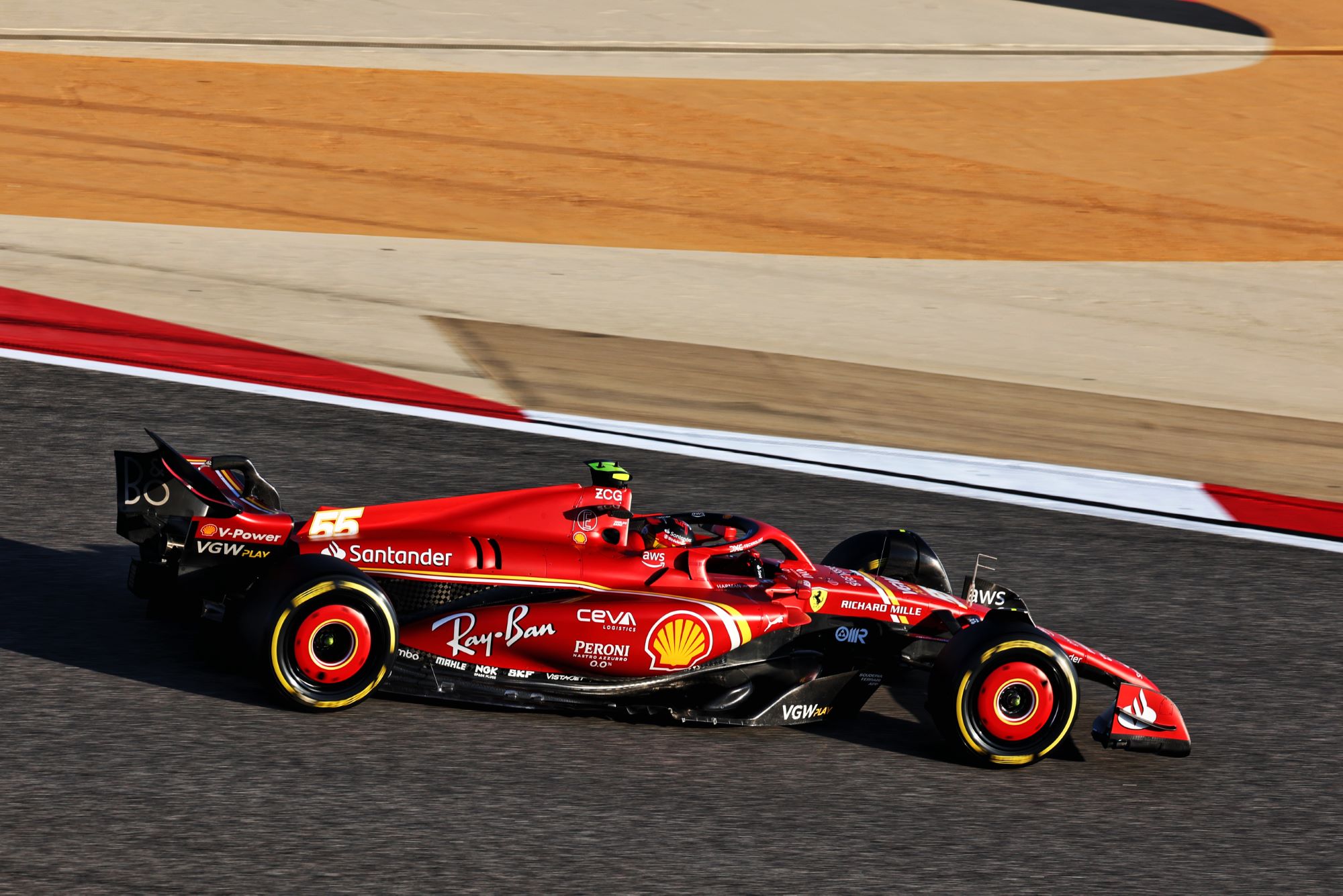 F1: Ferrari considerou que teve dia produtivo no Bahrein