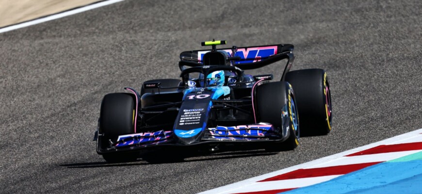 F1: Pilotos da Alpine otimistas com carro da equipe para 2024