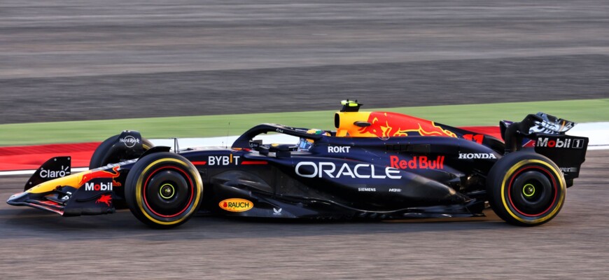 Sergio Perez (MEX) Red Bull Racing RB20. 22.02.2024. Formula 1 Testing, Sakhir, Bahrain, Day Two