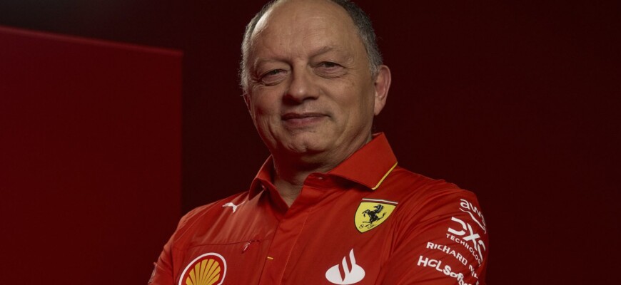 F1: Vasseur diz que Ferrari está pronta para brigar pelo título em 2024