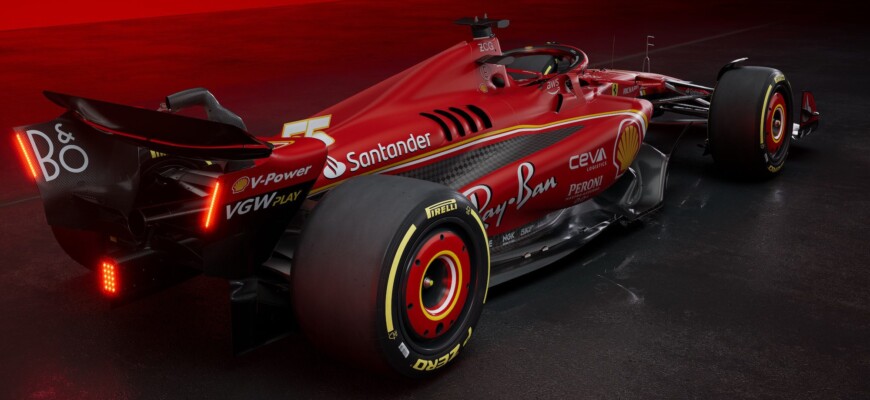 F1: Novo carro da Ferrari foi totalmente redesenhado em relação ao de 2023