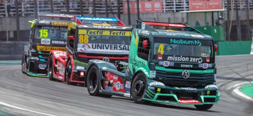 Atual campeão da Copa Truck, Felipe Giaffone destaca chegada da Prometeon como fornecedora de pneus