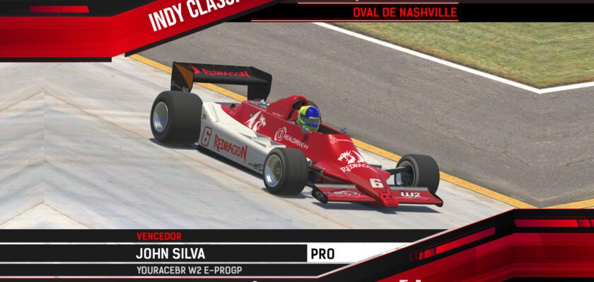 CriaPubli Indy Classic: John Silva vence em Nashville e empata com Del Porto